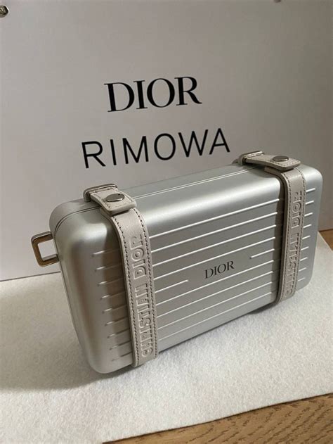 dior rimowa personal clutch|christian Dior x Rimowa clutch.